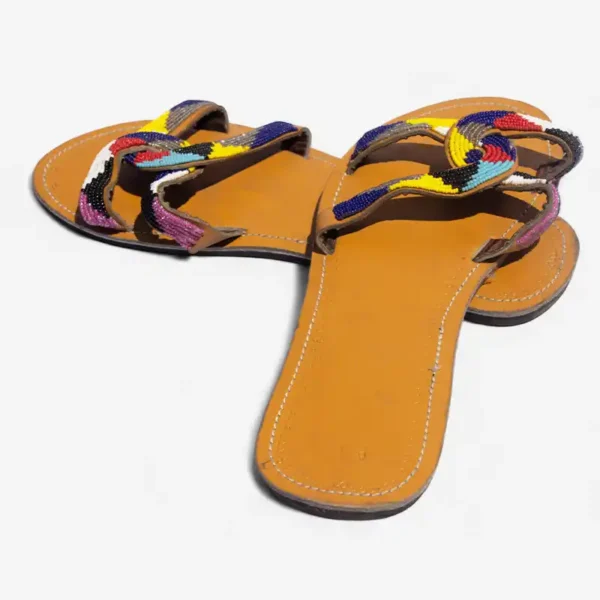 African Beaded Women Sandals