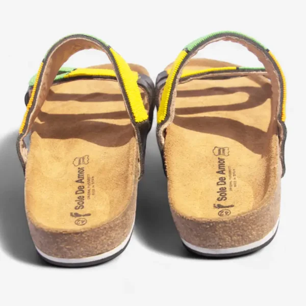 Beaded Women Cork Sandals