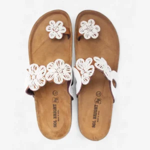 Beaded Women Cork-Sandals