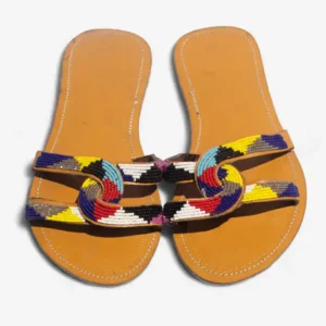 African Beaded Women Sandals