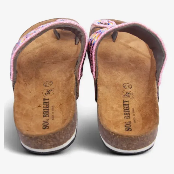 Beaded Women Cork Sandals