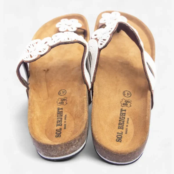 Beaded Women Cork-Sandals