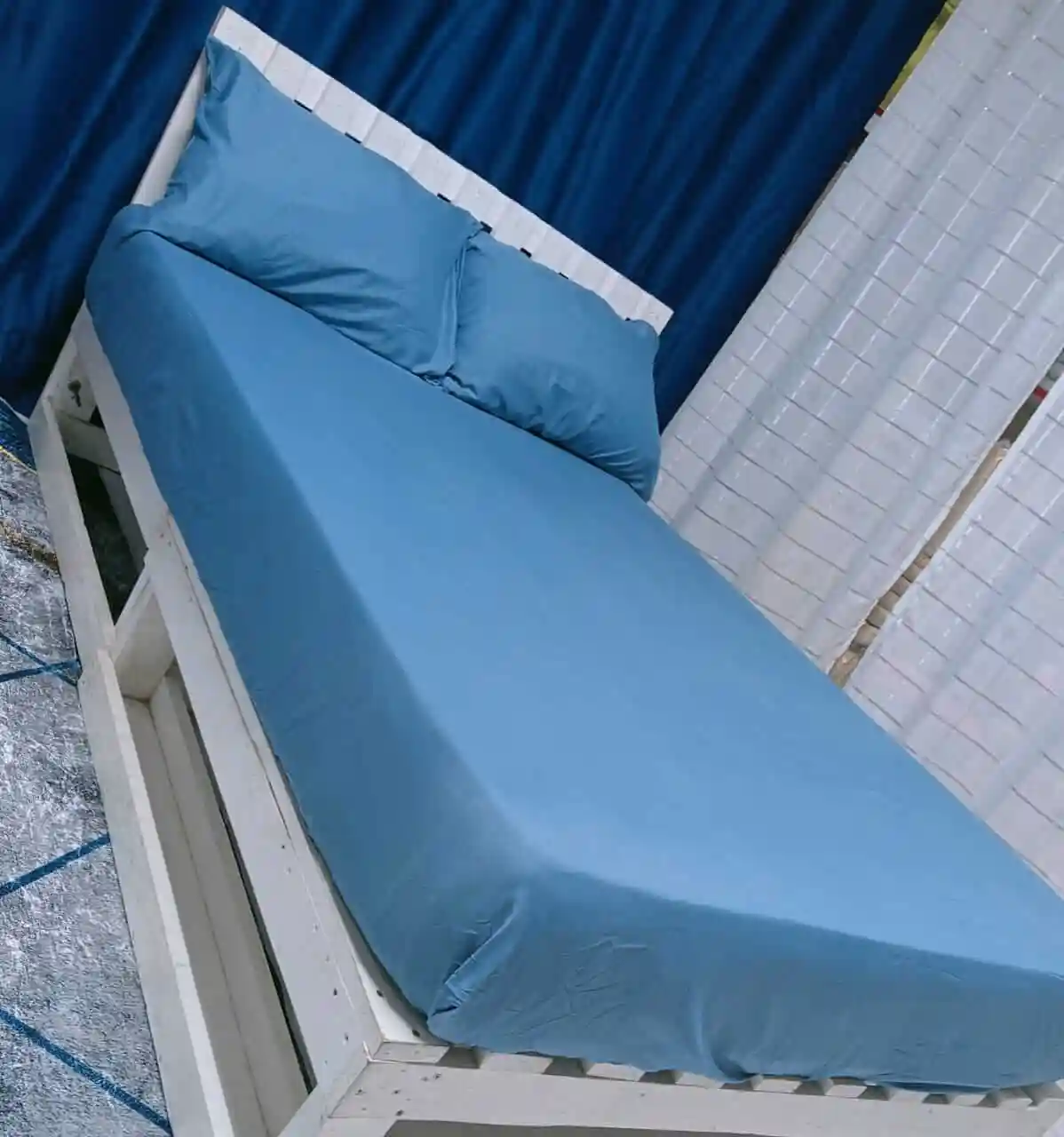 3-Piece Cotton-Fitted Bedsheet Set