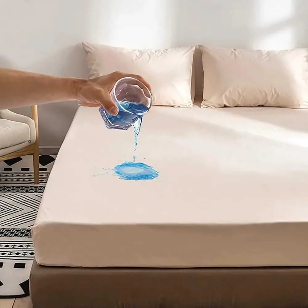 3-Piece Waterproof-Fitted Bedsheet Set