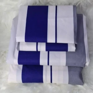 Both Sides Printed 4-Piece Cotton Bedsheet Set