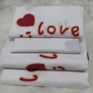 Both Sides Printed 4-Piece Cotton Bedsheet Set