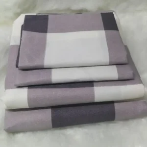 Both Sides Printed 4-Piece Cotton Bedsheet Set