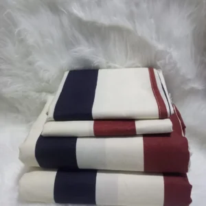 Both Sides Printed 4-Piece Cotton Bedsheet Set