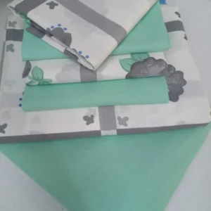 6-Piece Fitted Cotton Bedsheet Set – Mix & Match Designs