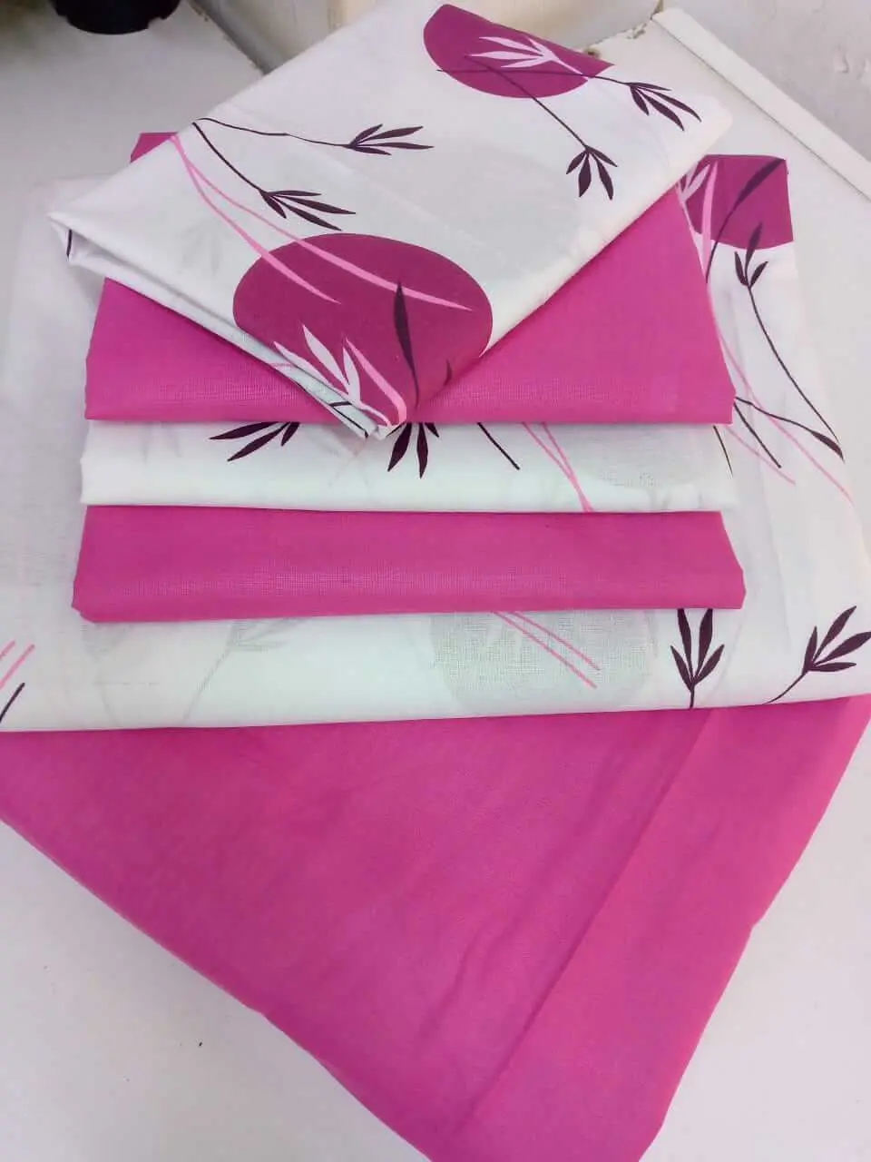 6-Piece Fitted Cotton Bedsheet Set – Mix & Match Designs