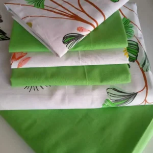 6-Piece Fitted Cotton Bedsheet Set – Mix & Match Designs