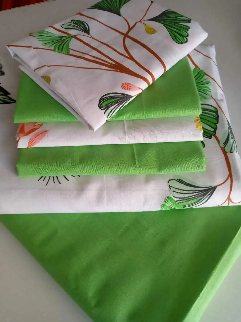 6-Piece Fitted Cotton Bedsheet Set – Mix & Match Designs