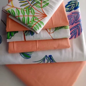 6-Piece Fitted Cotton Bedsheet Set – Mix & Match Designs