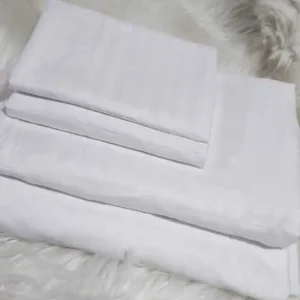 Striped Cotton Bedsheet Set