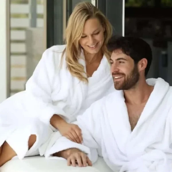 White Cotton Bathrobes – Soft, Absorbent, and Comfortable
